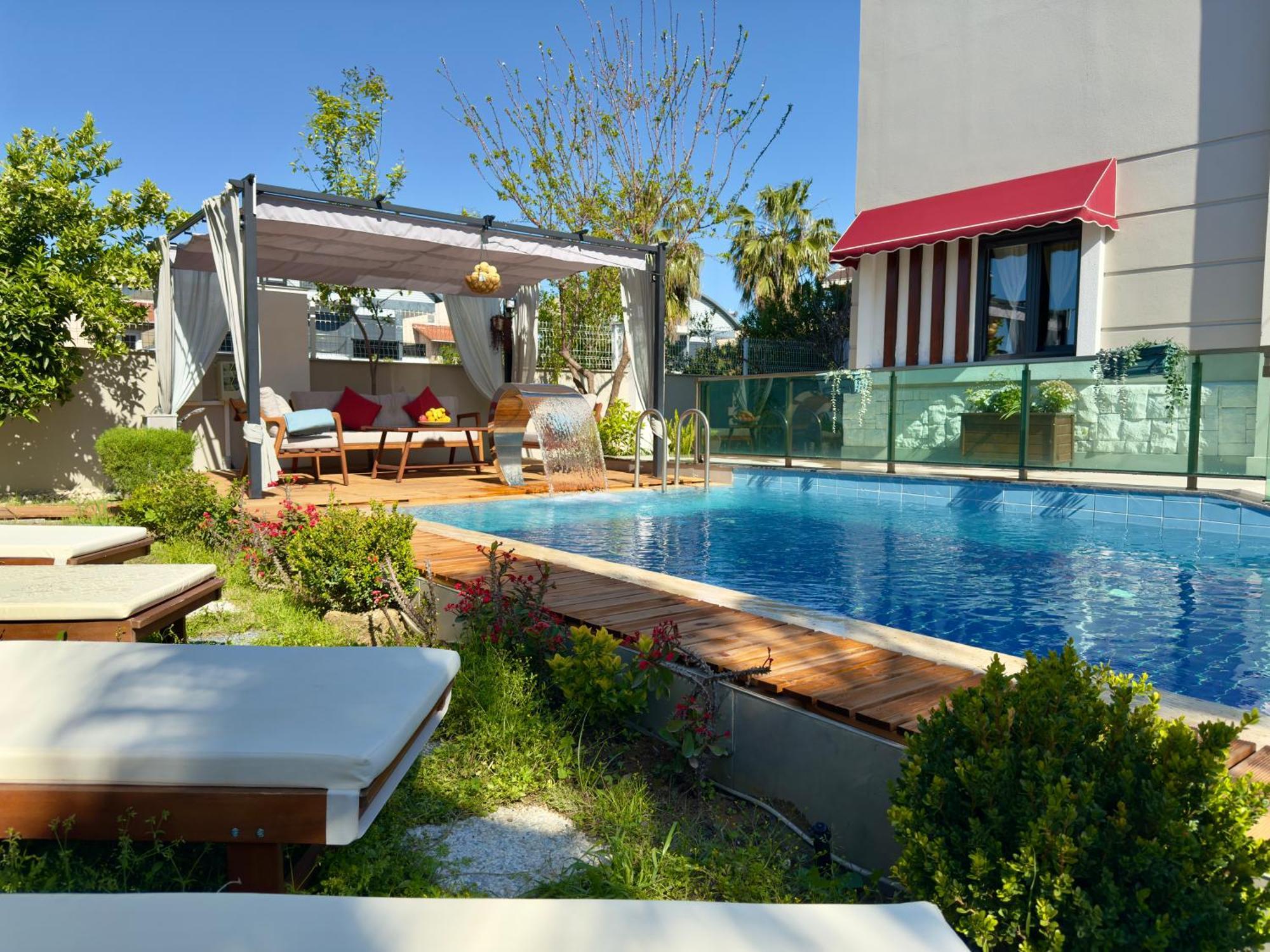 Villa Annabell1 With Swimming Pool And Jacuzzi, 3 Floors بيليك المظهر الخارجي الصورة