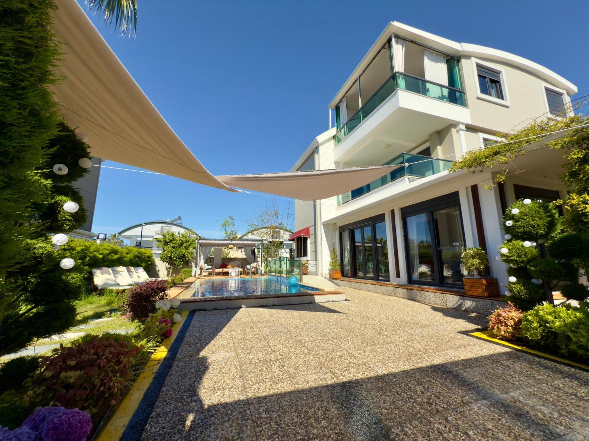 Villa Annabell1 With Swimming Pool And Jacuzzi, 3 Floors بيليك المظهر الخارجي الصورة