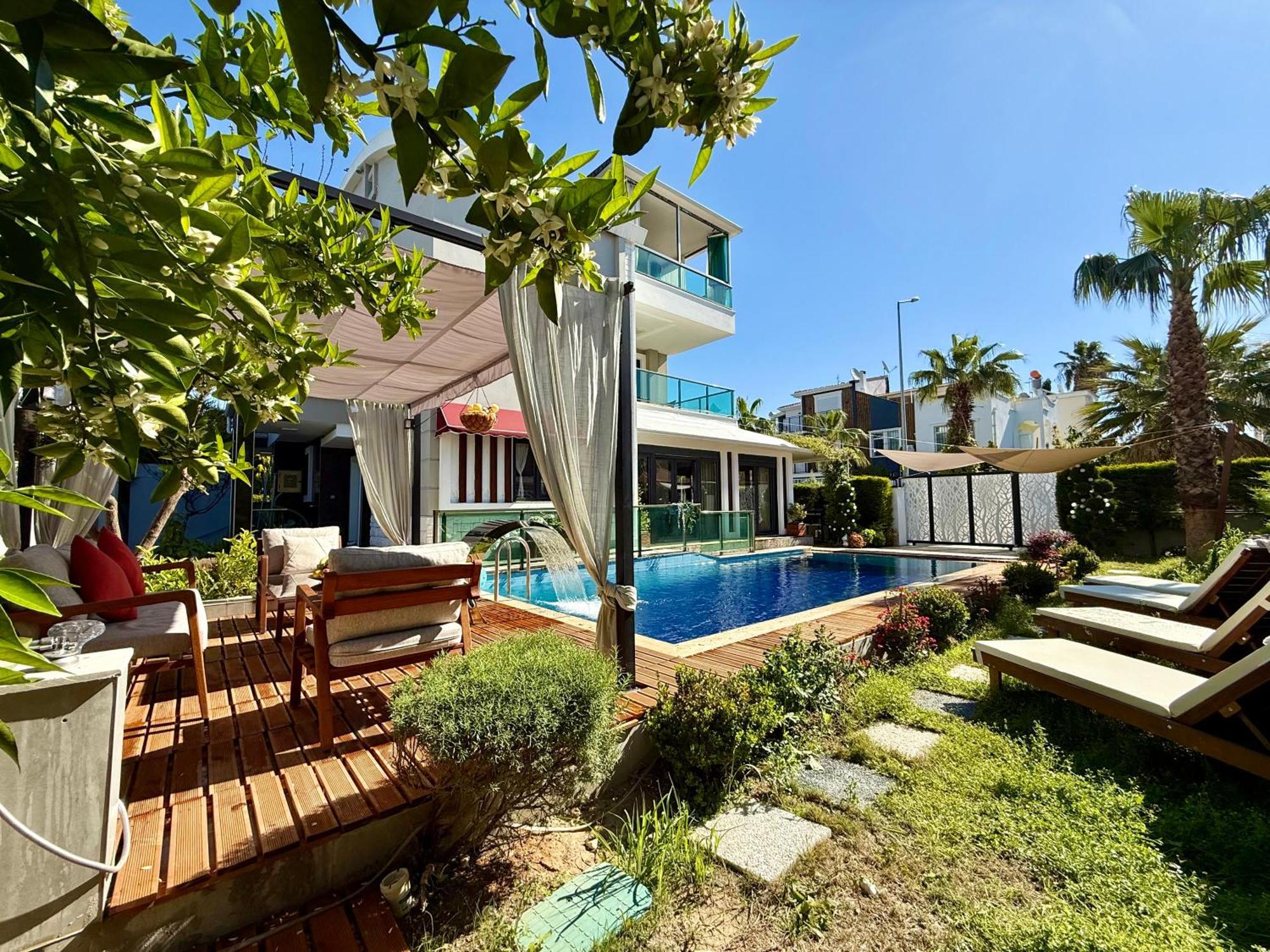 Villa Annabell1 With Swimming Pool And Jacuzzi, 3 Floors بيليك المظهر الخارجي الصورة